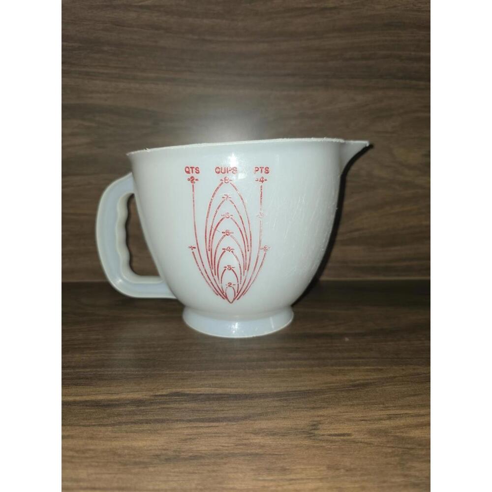 Vintage Tupperware Mix ‘n Store Measuring Bowl 8 Cup 2 qt Pitcher - No Lid